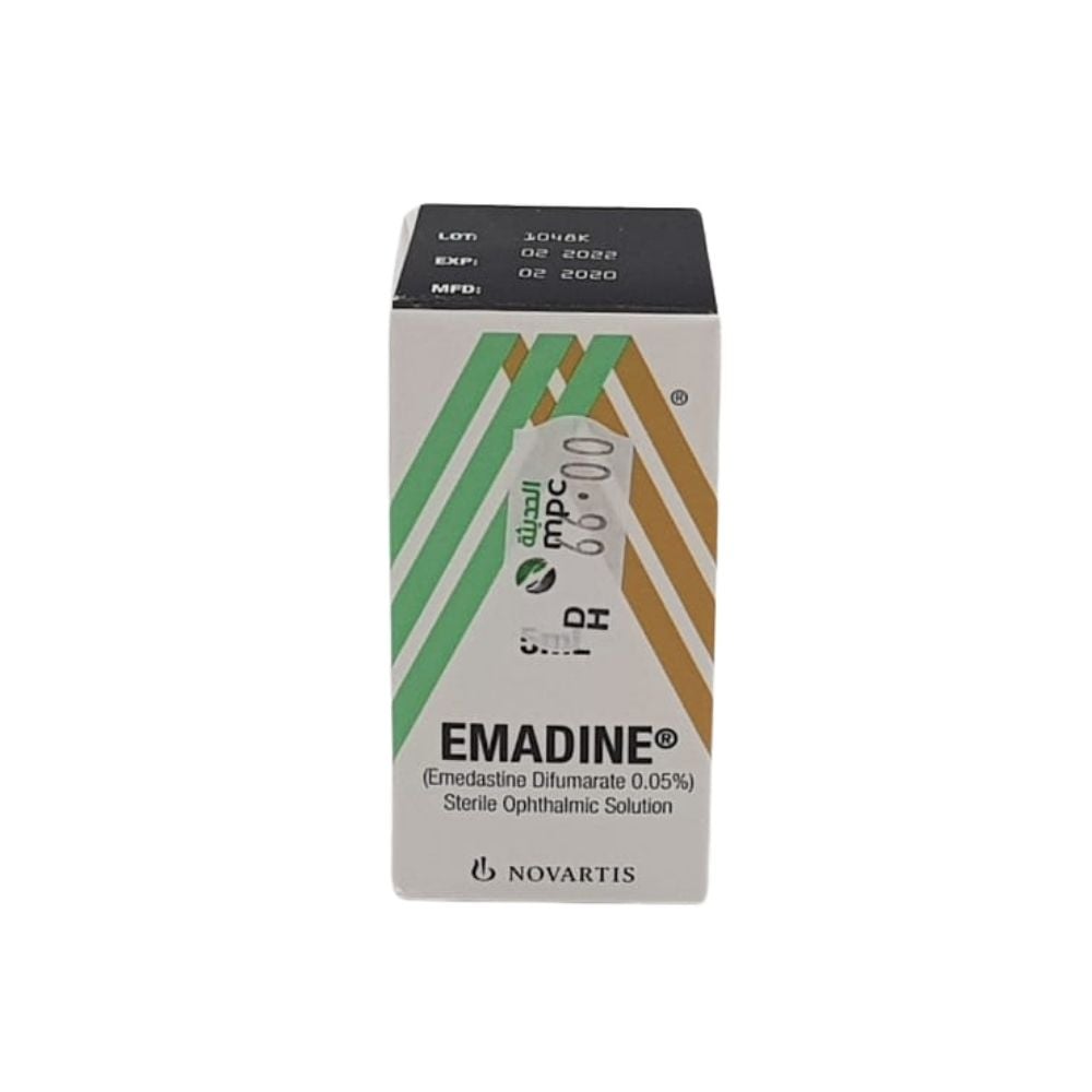 Emadine 0.05% Eye Drops 0.5mg/ml 